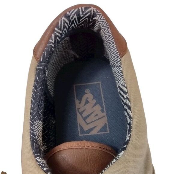 Vans C&L era 59 Tan Khaki Sneakers Unisex Men's Size 7 or Women's Size 8.5 - Picture 8 of 9